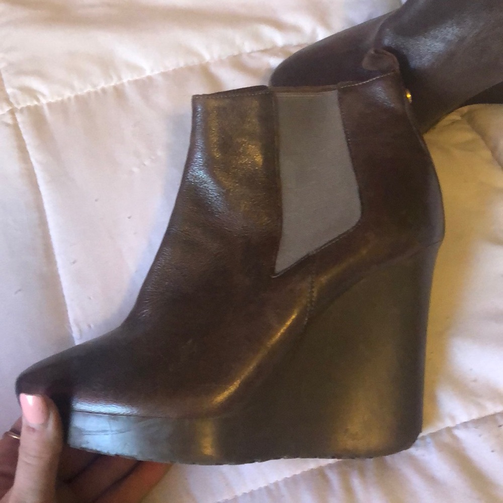 Jimmy Choo wedged booties